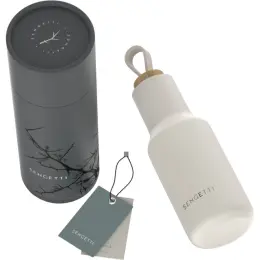 Andy Cartwright Sengetti Hydra Water Bottle Stone Packaging Flat